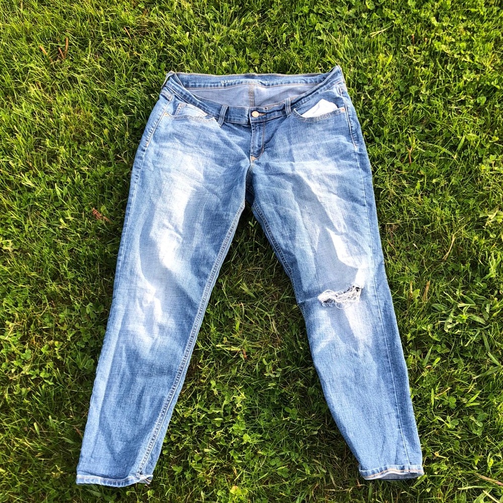 Old Navy distressed jeans
